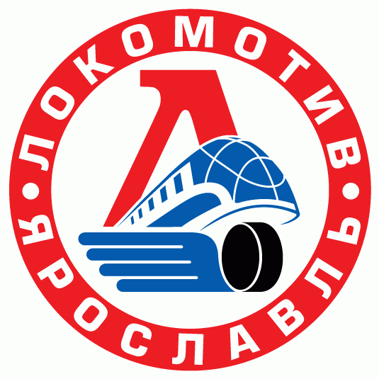 Lokomotiv Yaroslavl 2008-Pres Alternate Logo 3 vinyl decal